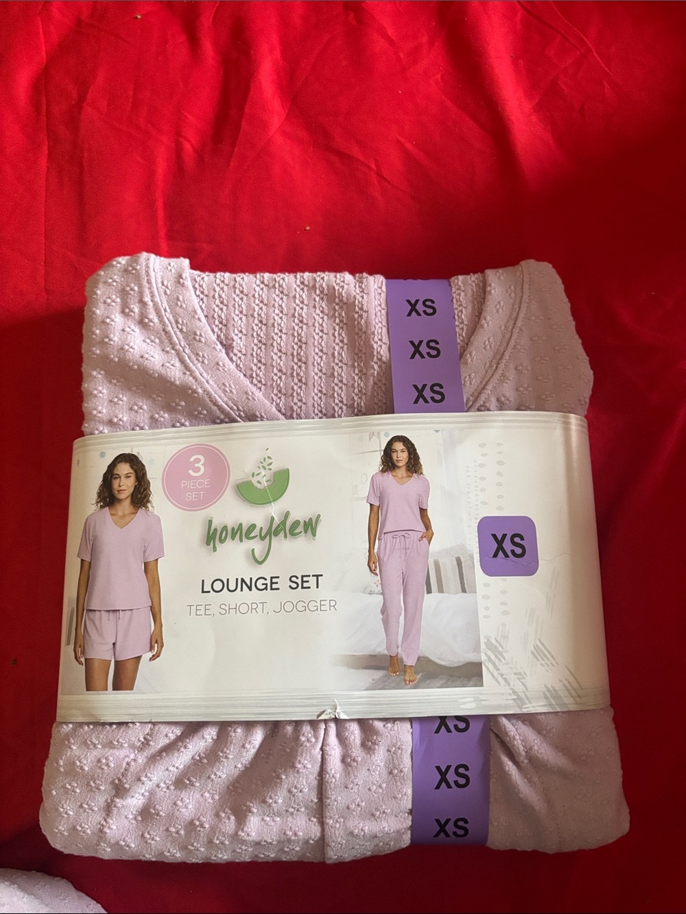 Honeydew Intimates Lavender Three-Piece Lounge Set it’s lilac color